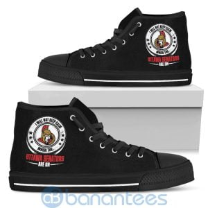 I Will Not Keep Calm When The Ottawa Senators Are On High Top Shoes Product Photo