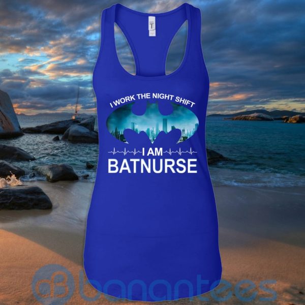 I Work The Night Shift I Am BatNurse T Shirt Hoodie Sweatshirt Product Photo