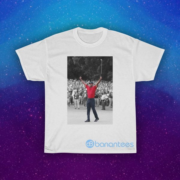 Tiger Woods 2019 Comeback Black And White T Shirt Product Photo