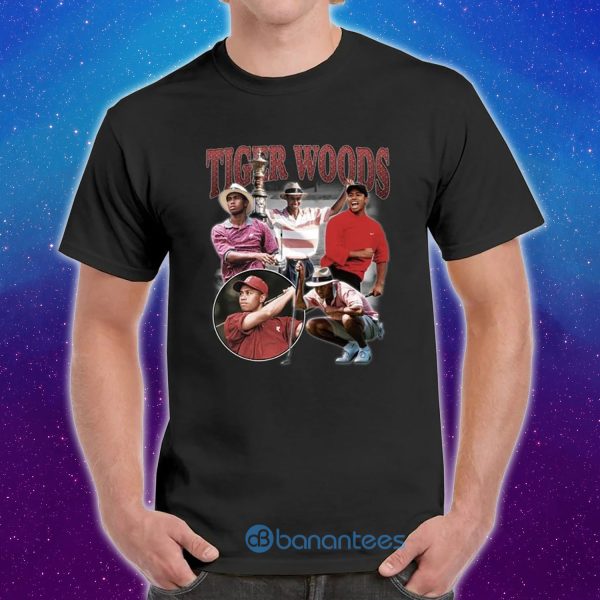 Tiger Woods Golf Shirt For Fans T Shirt Product Photo