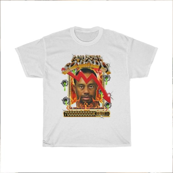 Tiger Woods Mugshot I Am Down So Badly T Shirt Product Photo