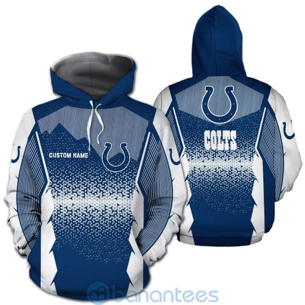 Indianapolis Colts NFL Football Team Custom Name 3D All Over Printed Shirt For Fans Product Photo