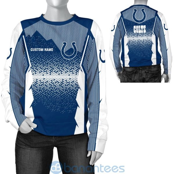 Indianapolis Colts NFL Football Team Custom Name 3D All Over Printed Shirt For Fans Product Photo
