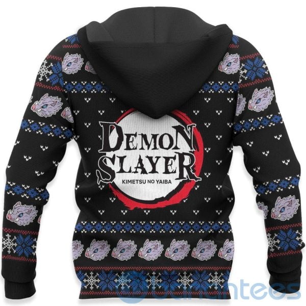 Inosuke Christmas Demon Slayer Anime Lover All Over Printed 3D Shirt Product Photo