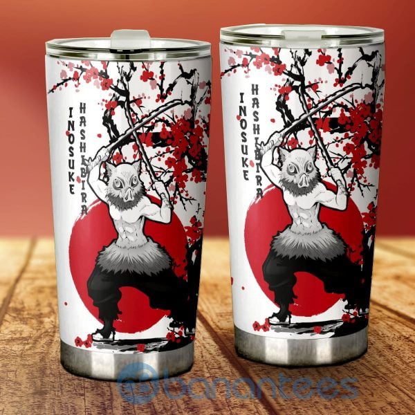 Inosuke Tumbler Custom Japan Style Anime Demon Slayer For Fans Product Photo