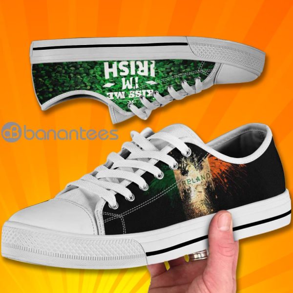 Irish Limited Ireland Lovely Design Graphic Low Top Canvas Shoes Product Photo