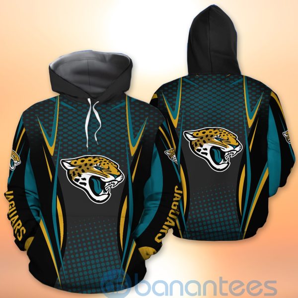 Jacksonville Jaguars NFL American Football Sporty Design 3D All Over Printed Shirt Product Photo
