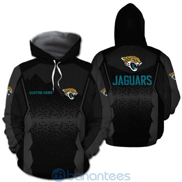 Jacksonville Jaguars NFL Football Team Custom Name 3D All Over Printed Shirt Product Photo