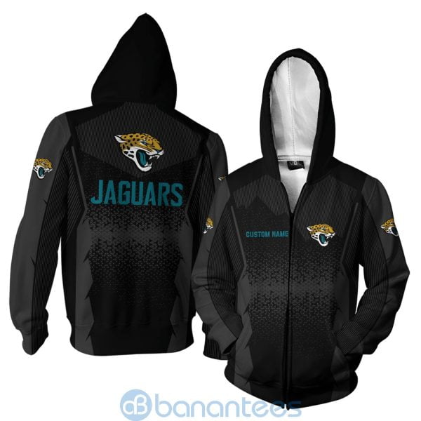 Jacksonville Jaguars NFL Football Team Custom Name 3D All Over Printed Shirt Product Photo