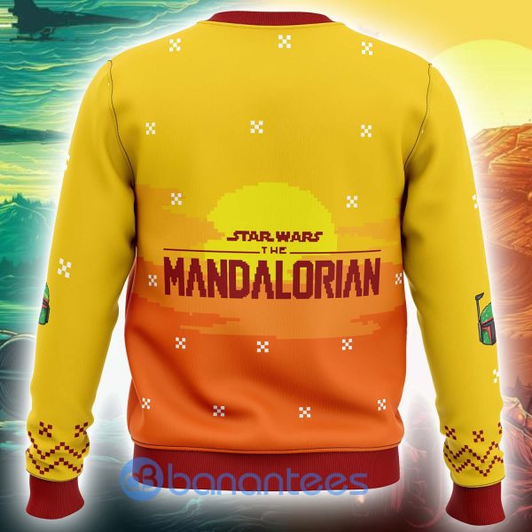 Jingle All The Way Mandalorian Ugly Christmas All Over Printed 3D Sweater Product Photo