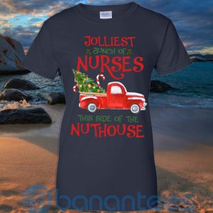 Jolliest Bunch Of Nurses This Side Of The Nuthouse T Shirt Hoodie Sweatshirt Product Photo