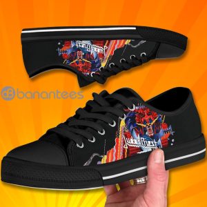 Judas Priest Lovely Design Graphic Low Top Canvas Shoes Product Photo