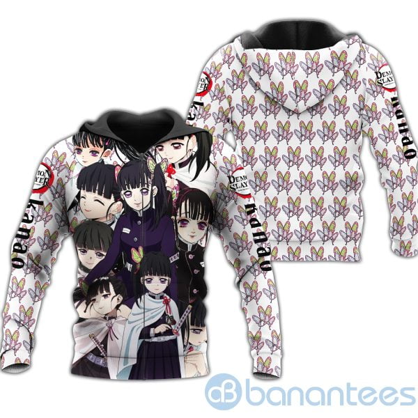 Kanao Tsuyuri Demon Slayers Costume Anime Fan Gift All Over Printed 3D Hoodie Zip Hoodie Product Photo