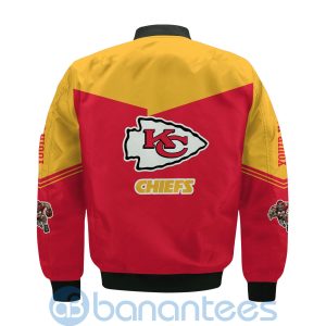 Kansas City Chiefs American Football Team Logo Custom Name For Fans Bomber Jacket Product Photo