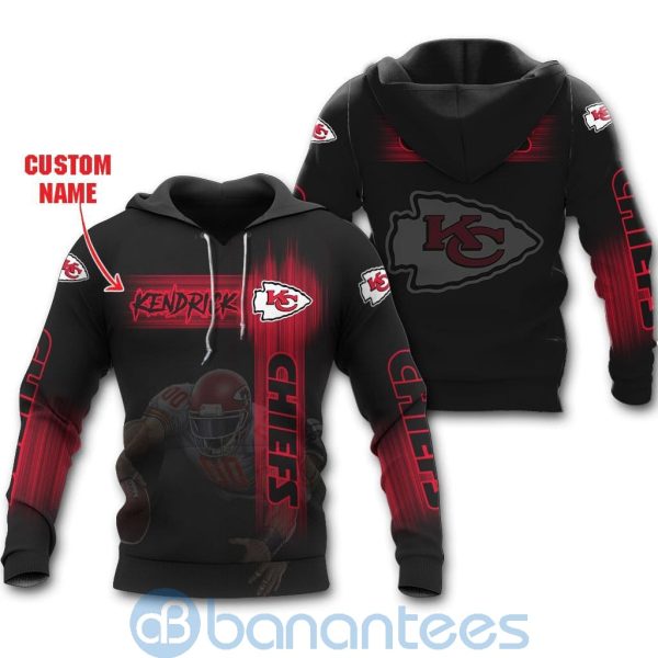 Kansas City Chiefs Mascot Custom Name 3D All Over Printed Shirt Product Photo