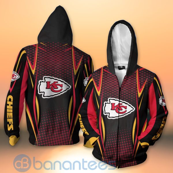 Kansas City Chiefs NFL American Football Sporty Design 3D All Over Printed Shirt Product Photo