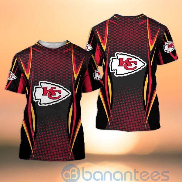 Kansas City Chiefs NFL American Football Sporty Design 3D All Over Printed Shirt Product Photo
