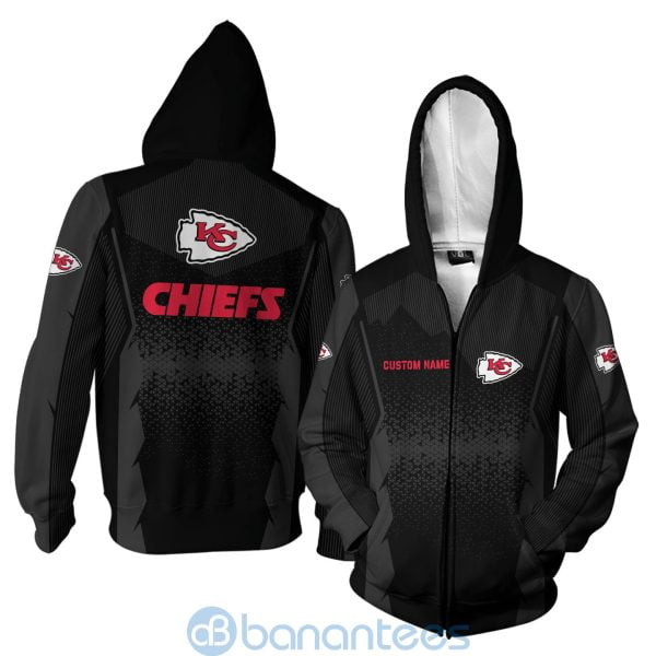 Kansas City Chiefs NFL Football Team Custom Name 3D All Over Printed Shirt Product Photo