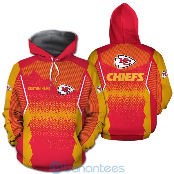 Kansas City Chiefs NFL Football Team Custom Name 3D All Over Printed Shirt For Fans Product Photo