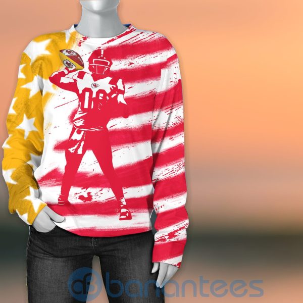 Kansas City Chiefs NFL Team Water Color 3D All Over Printed Shirt Product Photo