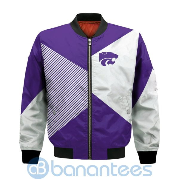 Kansas State Wildcats Damn Right I Am Wildcats Fan Now And Forever Bomber Jacket Product Photo
