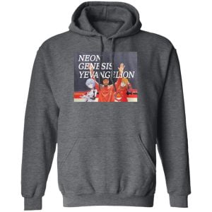 Kanye West Neon Genesis Evangelion Anime T Shirt Hoodie Sweatshirt Product Photo