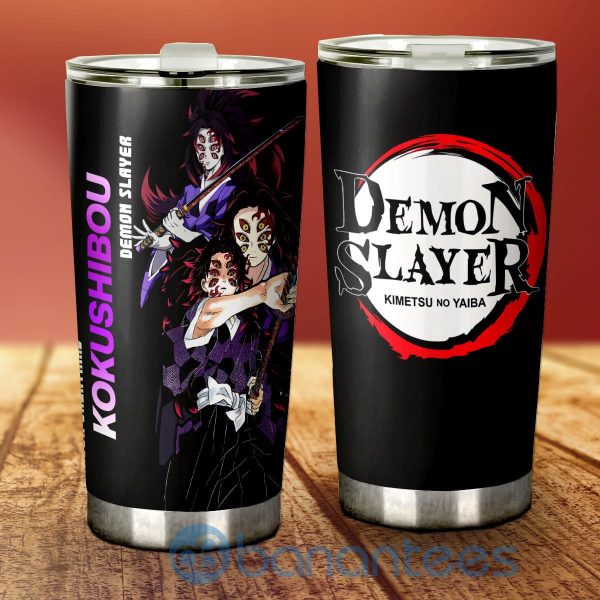 Kokushibou Tumbler Custom Demon Slayer Anime Gifts Idea For Fans Product Photo