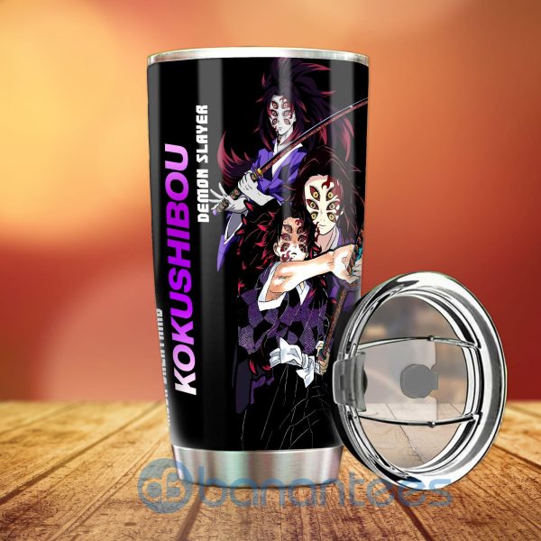 Kokushibou Tumbler Custom Demon Slayer Anime Gifts Idea For Fans Product Photo