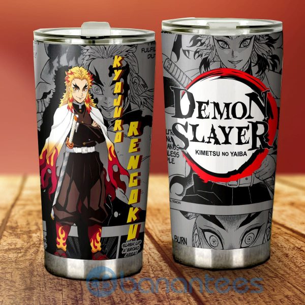 Kyojuro Rengoku Tumbler Custom Demon Slayer Anime Gifts For Fans Product Photo