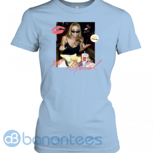 ldhj mariah carey mcdonalds shirt 2021 ladies t shirt 20 front light blue 480px 1 300x300 image Mariah Carey And McDonalds Shirt Product Photo