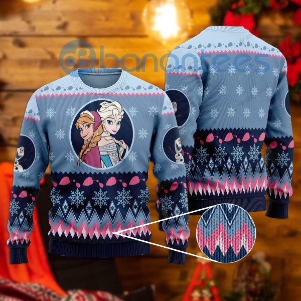 Let It Snow Christmas All Over Printed Ugly Christmas Sweater Product Photo