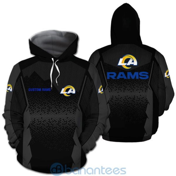 Los Angeles Rams NFL Football Team Custom Name 3D All Over Printed Shirt Product Photo