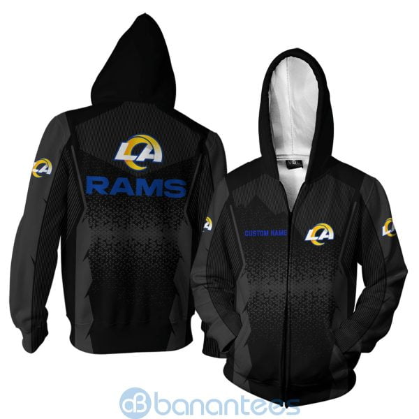 Los Angeles Rams NFL Football Team Custom Name 3D All Over Printed Shirt Product Photo