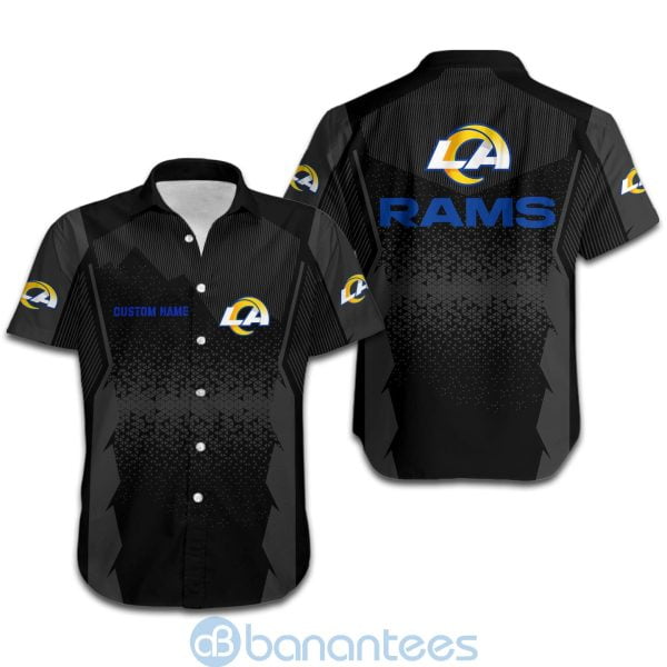 Los Angeles Rams NFL Football Team Custom Name 3D All Over Printed Shirt Product Photo