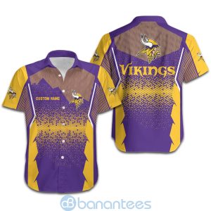 Minnesota Vikings NFL Football Team Custom Name 3D All Over Printed Shirt For Fans Product Photo