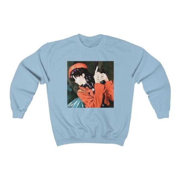 Misato Katsuragi Neon Genesis Evangelion Anime Lover T Shirt Hoodie Sweatshirt Product Photo