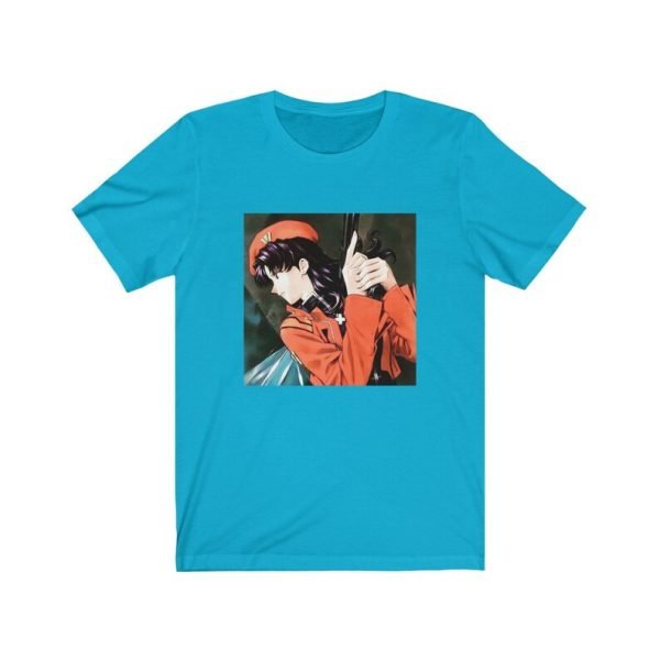 Misato Katsuragi Neon Genesis Evangelion Anime Lover T Shirt Hoodie Sweatshirt Product Photo