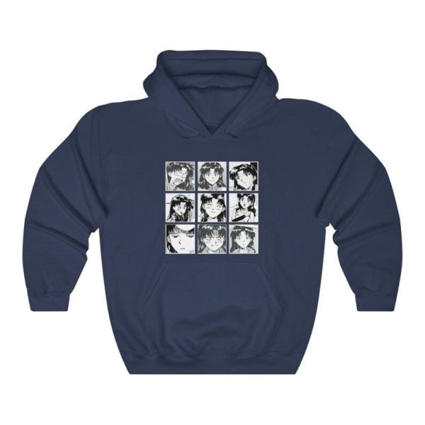 Misato Katsuragi Neon Genesis Evangelion Best Gift Anime Fans T Shirt Hoodie Sweatshirt Product Photo