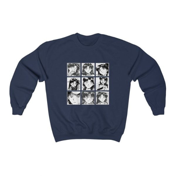 Misato Katsuragi Neon Genesis Evangelion Best Gift Anime Fans T Shirt Hoodie Sweatshirt Product Photo