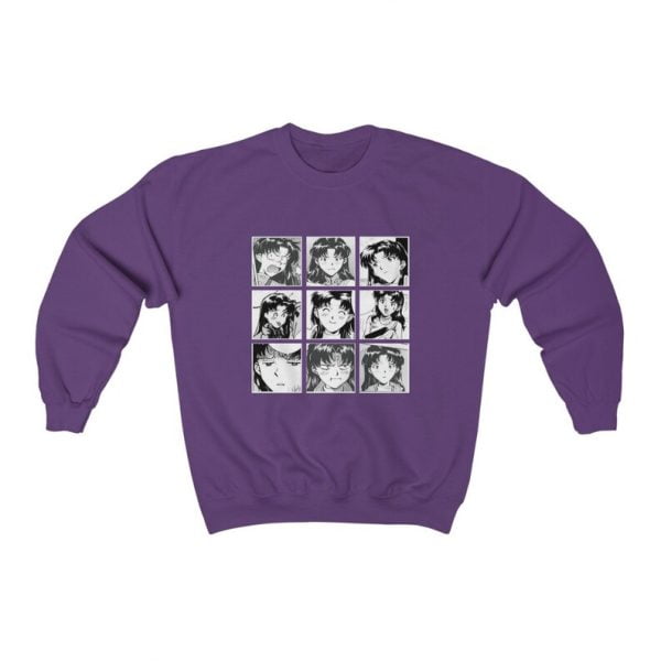 Misato Katsuragi Neon Genesis Evangelion Best Gift Anime Fans T Shirt Hoodie Sweatshirt Product Photo