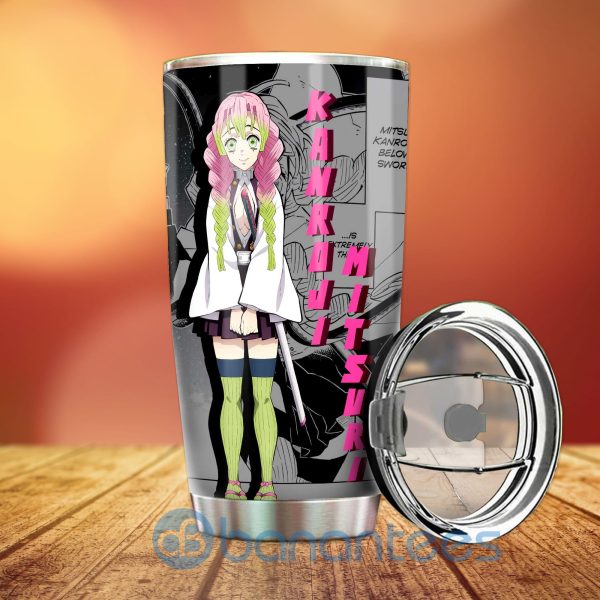 Mitsuri Kanroji Tumbler Custom Demon Slayer Anime Gifts For Fans Product Photo