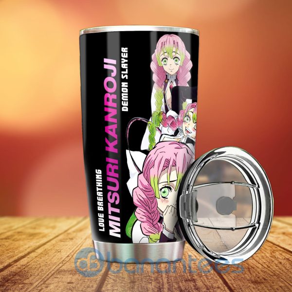 Mitsuri Kanroji Tumbler Custom Demon Slayer Anime Gifts Idea For Fans Product Photo