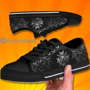 Motorhead Lovely Design Graphic Low Top Canvas Shoes Product Photo