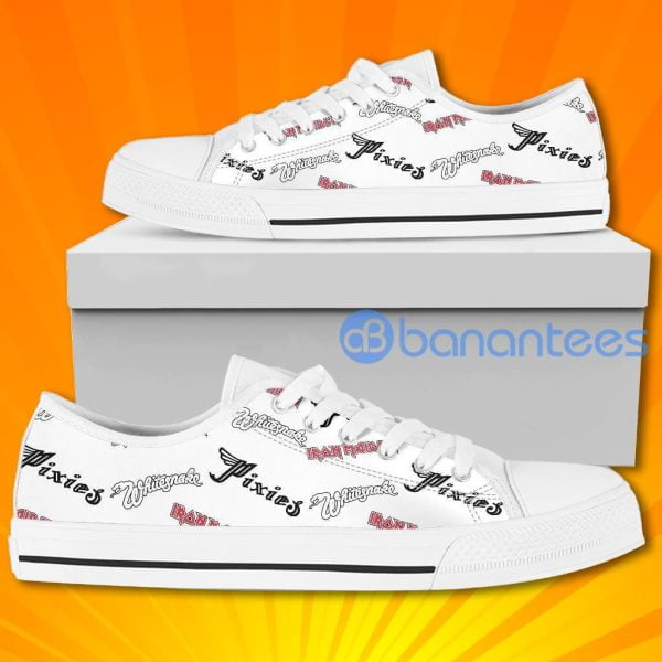 Music Band Shoes Whitsnake Pixies Low Top Shoes Product Photo