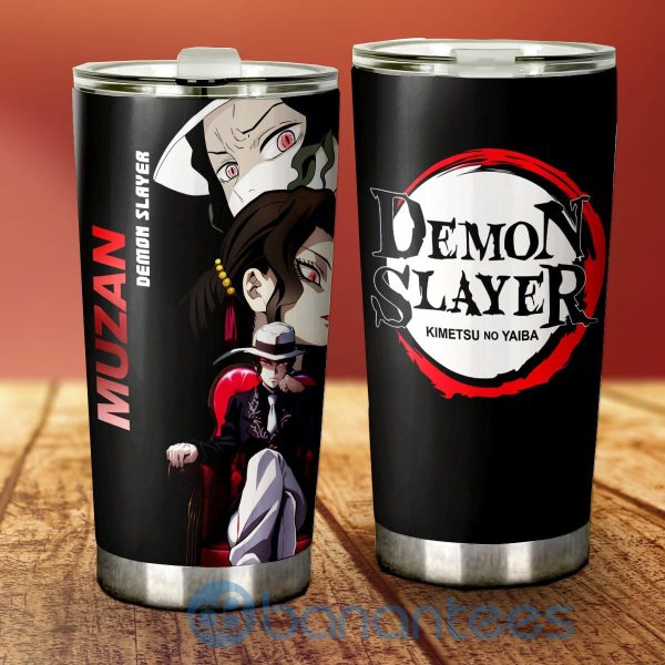 Muzan Tumbler Custom Demon Slayer Anime Gifts Idea For Fans Product Photo