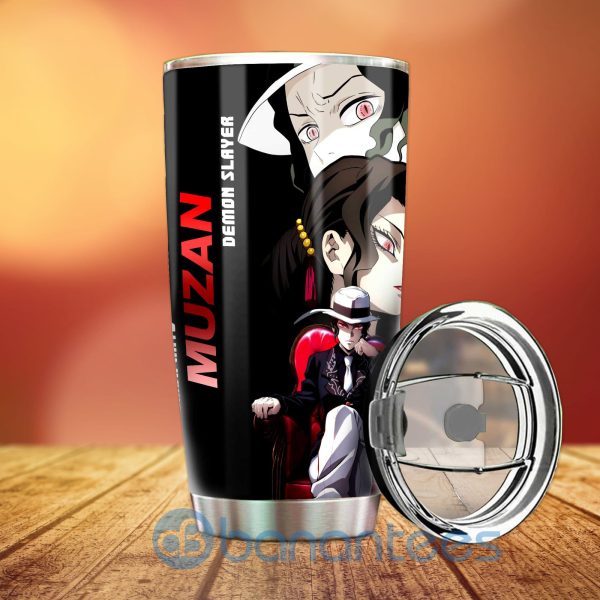 Muzan Tumbler Custom Demon Slayer Anime Gifts Idea For Fans Product Photo