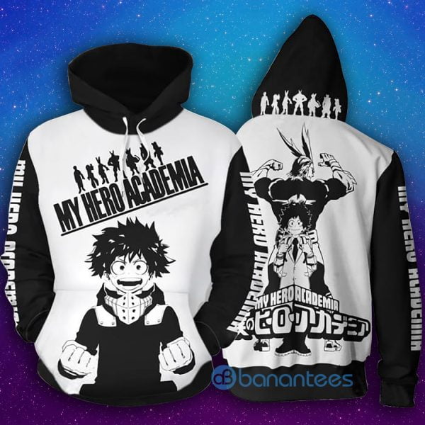 My Hero Academia Boku No Hero Academia 3D Print Hoodie Product Photo