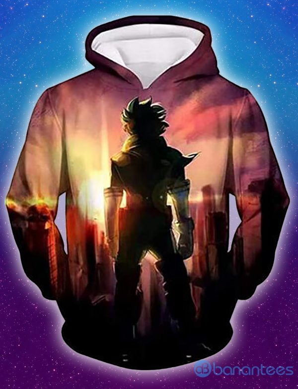 My Hero Academy Anime Shining Midoriya Izuku Deku Cosplay All Over Printed 3D Hoodie Product Photo