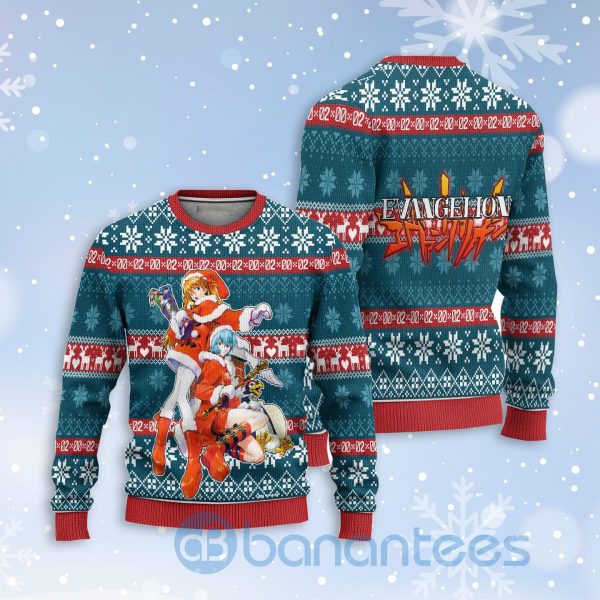 Neon Genesis Evangelion Anime Lover Christmas All Over Printed 3D Shirt Product Photo