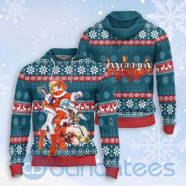 Neon Genesis Evangelion Anime Lover Christmas All Over Printed 3D Shirt Product Photo